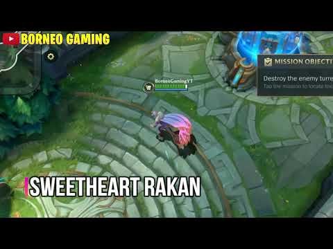 SWEETHEART RAKAN NEW SKIN SPOTLIGHT SKILL PREVIEW - WILD RIFT