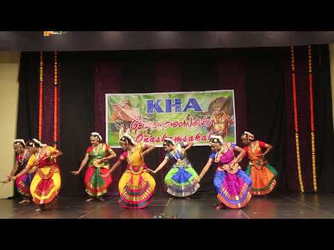 Aditi & Group - Bharathanatiyam - KHA Onam Celebrations Phoenix