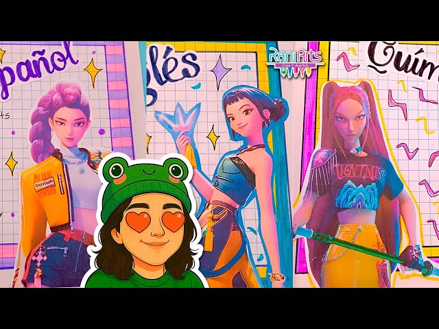 Vídeo relacionado con K-POP Demon Hunters - STATIONERY - Bloc de Notas A6, Libreta, Cuadernos, Ideal para Niños en Edad Escolar, Cómodo y Versátil, Resistencia, 10.5x14.8 cm