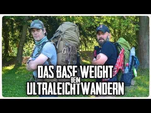 Das Base-Weight beim Ultraleichtwandern, auch für mich wichtig? ✪ Basisgewicht mit Lighterpack ✪