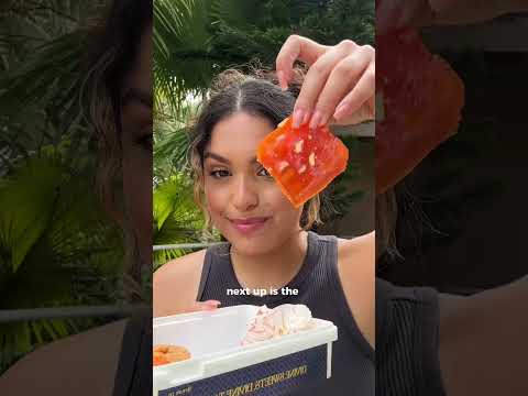 American Tries indian Desserts