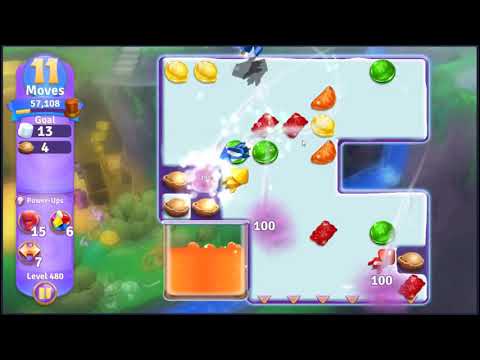 Wonka's World of Candy Level 480 - NO BOOSTERS + FULL STORY 🍫 | SKILLGAMING ✔️