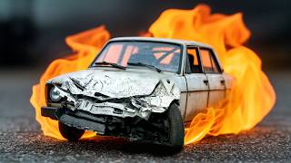 LADA CRASHES in Super Slow Motion – TOTAL DESTRUCTION!