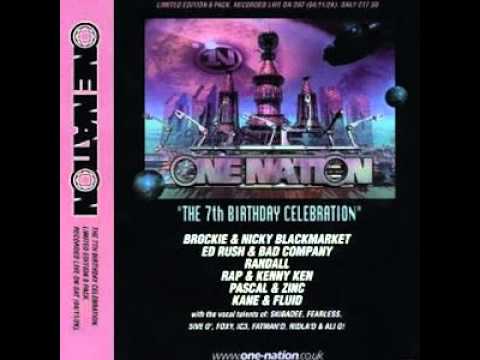 Ed Rush Ft Mc Fearless, 5ive-0 @ One Nation 7th Birthday (Nov 2000)