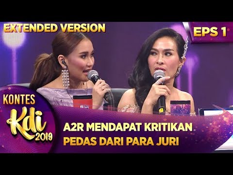 A2R MEndapat Kritikan Pedas Dari Para Juri - Kontes KDI Eps 1(22/7)