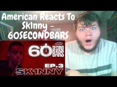 American Reacts To | Sk1nny - 60SECONDBARS | Danish Rap