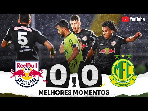 Gols e lances de Red Bull Bragantino x Mirassol
