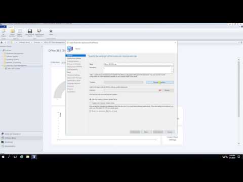 SCCM Current branch 1610 - Manage and deploy Office 365 updates through SCCM ADR