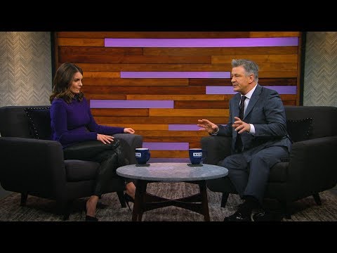 Thumbnail of the video: Tina Fey & Alec Baldwin discuss James Stewart and Grace Kelly
