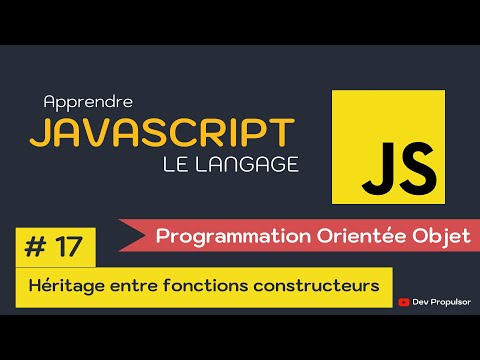 JavaScript : 17-Héritage entre fonctions constructeurs