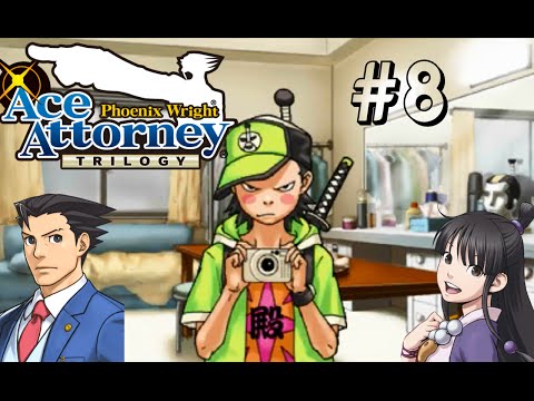 Phoenix Wright Ace Attorney Trilogy Nintendo 3DS Walkthrough Case 3 Part 8 BRAT NEEDS SPANKIN! [HD]