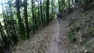 preview picture of video 'Descente VTT Riquewihr'