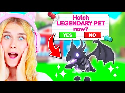 *GLITCH* To Hatch LEGENDARY PETS From Eggs In Adopt Me! (Roblox)