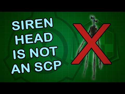 Siren Head is NOT an SCP, but if it were...