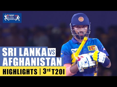 Afghanistan Tour Of Sri Lanka | 3rd T20I | Highlights | 21st February 2024