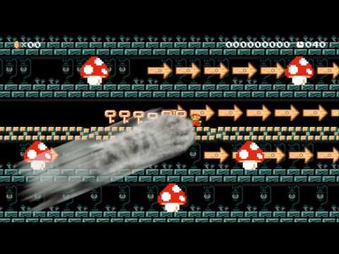 SMB ♪KEEPRUN Music♪ HOLD →+Y :-)  by ♪smiley⇒ - SUPER MARIO MAKER - NO COMMENTARY 1AU