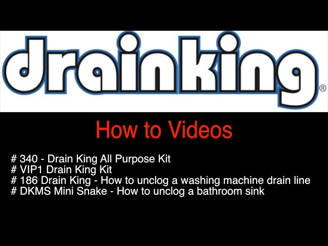 Vídeo relacionado con Drain King 3080154 G.T. Water Products, Inc. 501 1 2 Pulgadas, no aplicable, 1-2 Inch