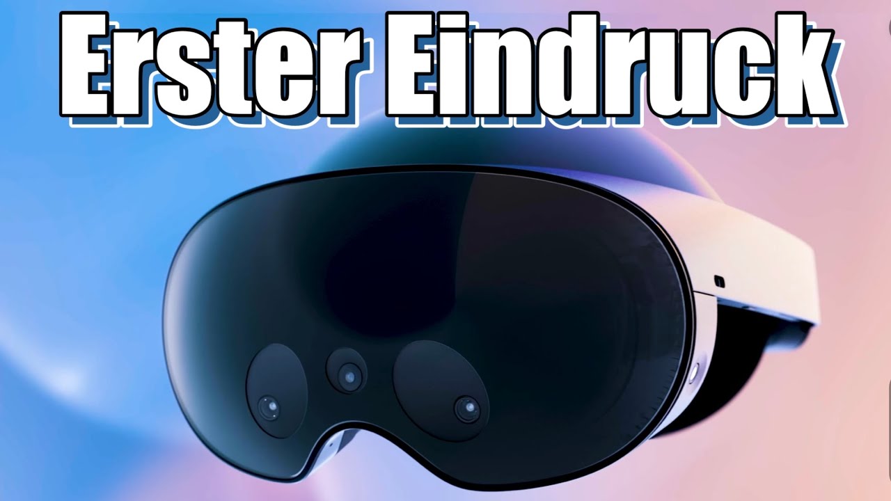 Die Zock Stube - META QUEST PRO - Mein Eindruck | Meta Quest Pro Unboxing | Meta Quest Pro Review
