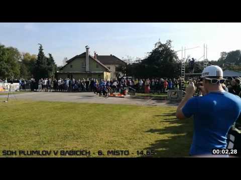 SDH Plumlov v Babicích 1.10.2016 - 6. místo - 14,65