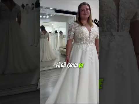 Rochie de mireasa cu trena sau fara trena?