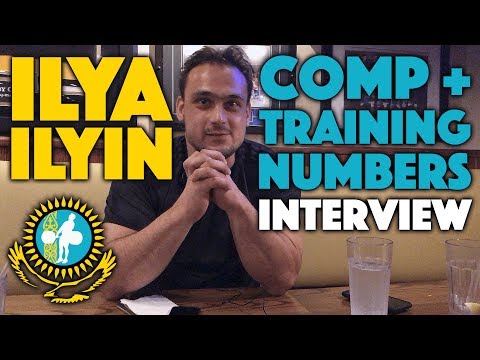 Ilya Ilyin - Video Interview / Training and Competition Numbers