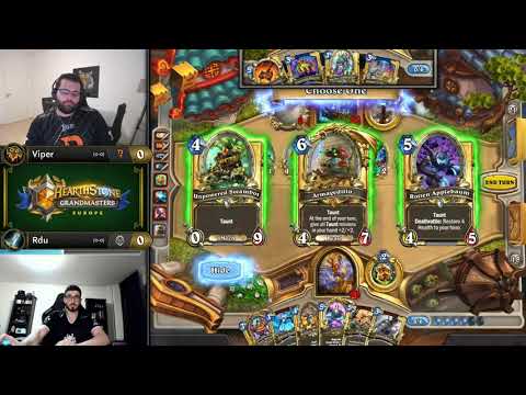 Viper vs Rdu - Hearthstone Grandmasters Europe S2 2019 - Week 1