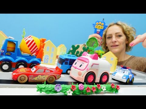Nicoles Grüne Box - Verkehrspolizei - Spielspaß mit Robocar Poli
