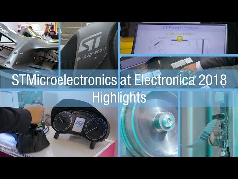STMicroelectronics at electronica 2018 - highlights!