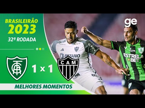 Gols e lances de América-MG x Atlético Mineiro