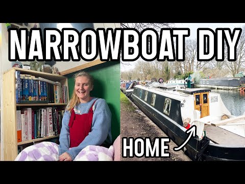 Narrowboat Interior Re-fit (Living & Working Aboard a 50ft Floating Home)