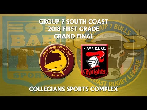 2018 Group 7 RL 1st Grade Grand Final - Shellharbour City Sharks v Kiama Knights