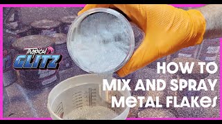 Mixing Metal Flake the EASY Way for Shiny Results!