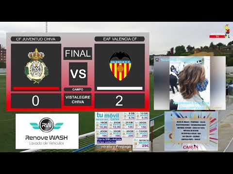CF Juventud Chiva "B" vs AEF Valencia CF - Infantil 2ªReg -  28-11-20