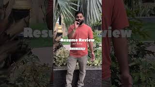 Resume Review Live | Fix These Mistakes Before Applying for Jobs