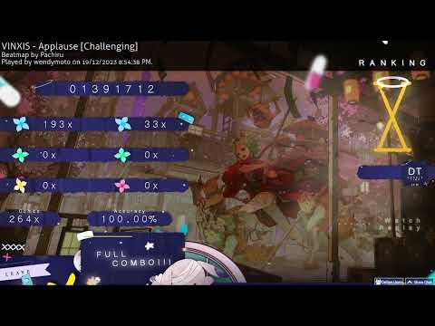 OSU! VINXIS - Applause +DT 158pp SS