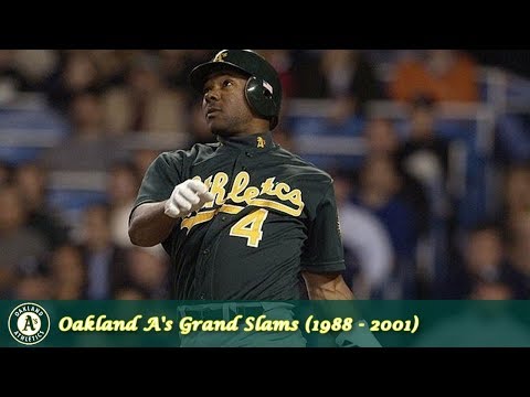 Oakland A's Grab Bag Episode 13 - Grand Slams Part 2 (1988-2001)