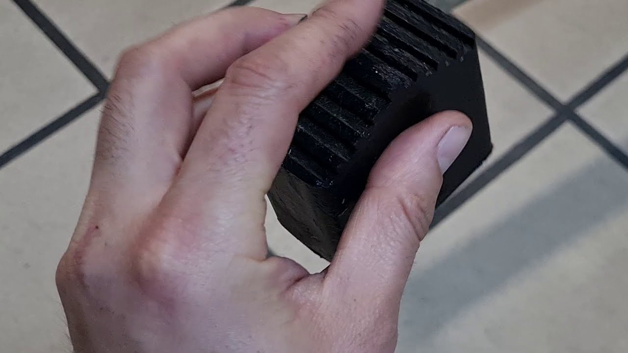 Contera escalera / Pie antideslizante / Base goma escalera / Aislante goma