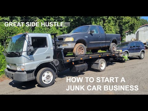 How to start a JUNK CAR BUSINESS! | Great Side Hustle!