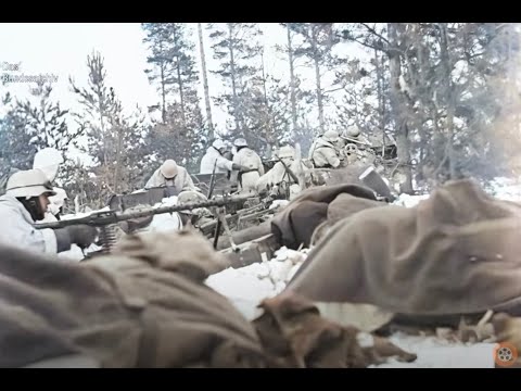 Intense frontline combat footage of german troops | ww2