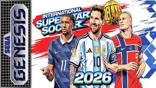 International Superstar Soccer Deluxe 2026 | ISS Deluxe Romhack [Genesis]