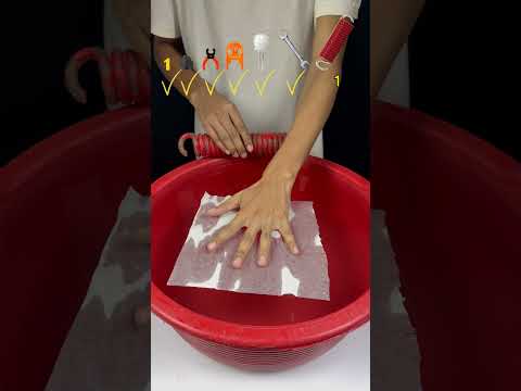 Try To Guess How Many Tissue Paper It Take To Float? #satisfying #asmr #experiment #water #science