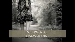 SI TE VAS A IR - SIN BANDERA