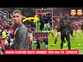 🤯🤯 Marcus Rashford heated argument with Man utd supporter at warmup for Man United v Newcastle game