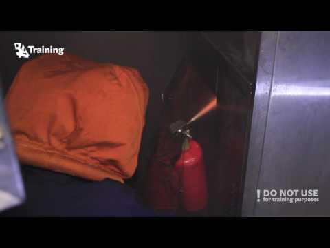 Cabin Crew training shorts: Real Fire Fighting and Smoke