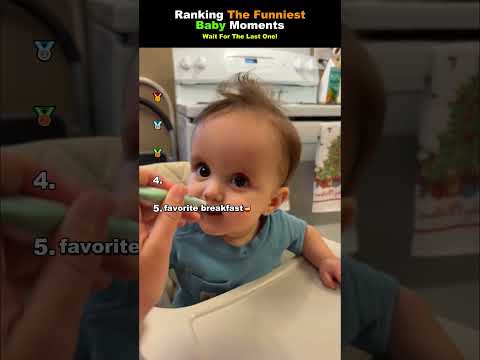 Ranking The Funniest Baby Moments 😂👶