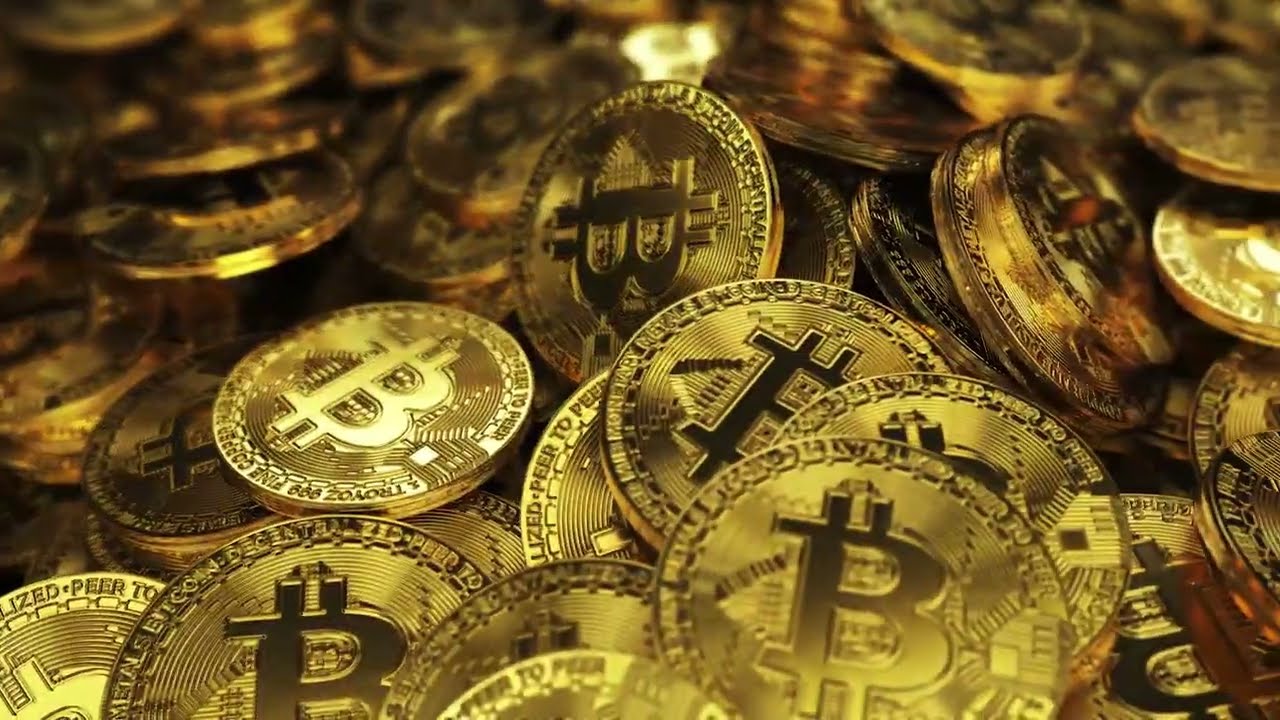 3D BITCOIN LOGO REVEAL