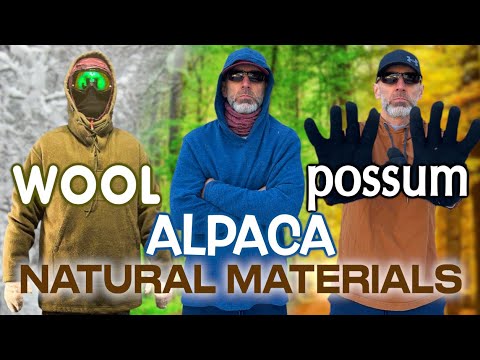 Natural Materials - Wool, Alpaca, Possum