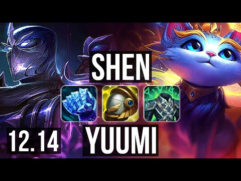 SHEN & Sona vs YUUMI & Ashe (SUP) | 3/1/15, 2300+ games, 2.3M mastery | NA Master | 12.14