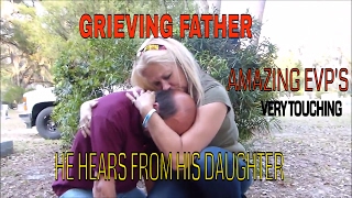 GRIEVING FATHER HEARS FROM DAUGHTER AT GRAVE (VERY EMOTIONAL!!!
