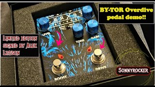 Video thumbnail for Lerxst By-Tor Drive Alex Lifeson Signature Guitar Pedal, signed, limited edition - Unboxing / Demo. by sonnyrocker